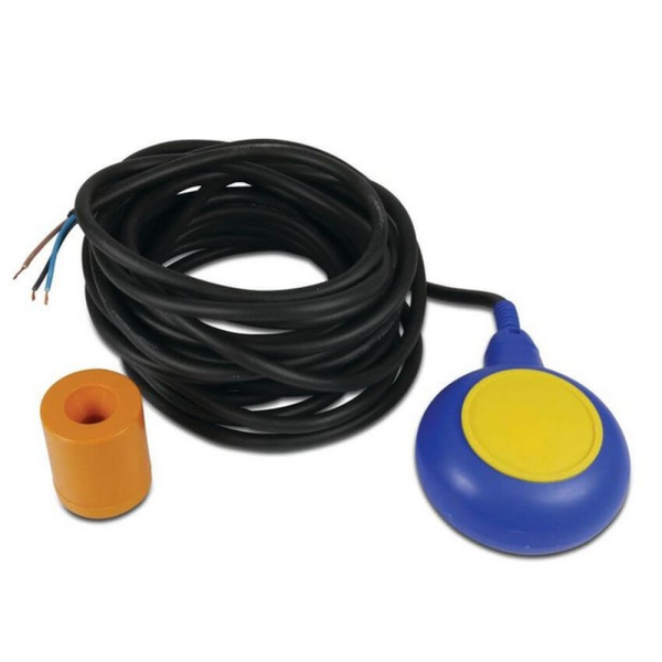 Schwimmerschalter 10A 230VAC Typ doppeltwirkend mit Kabel 5m