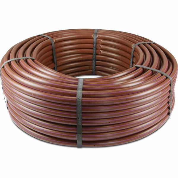 NaanDan Tropfschlauch GardenDrip. 16 mm x 1,2 mm, 2,2 l/h, Tropferabstand 33cm. Rolle a 50 Meter NaanDan Tropfschlauch GardenDrip. 16 mm x 1,2 mm, 2,2 l/h, Tropferabstand 33cm. Rolle a 50 Meter