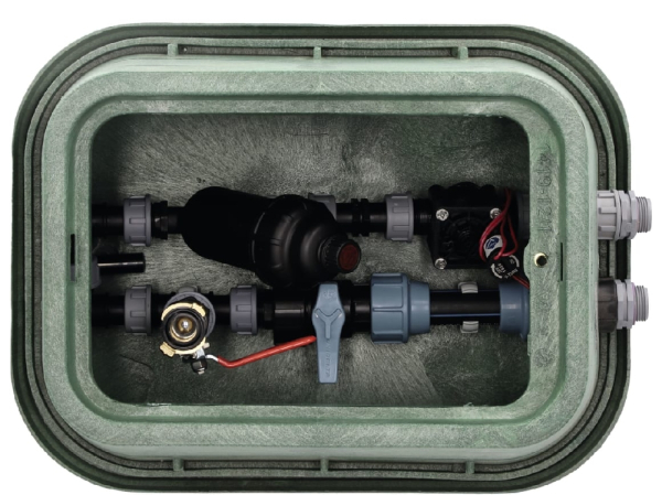 Hauptventilstation mit 1 Hunter-Magnetventil