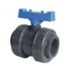 PVC - Kugelhahn Gewindemuffe 11/2